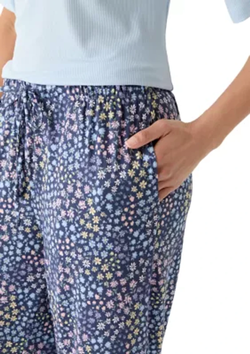 Women's Wide Leg Pajama Pants