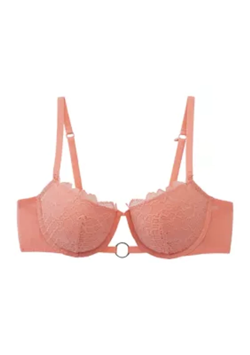 Lace Balconette Underwire Bra