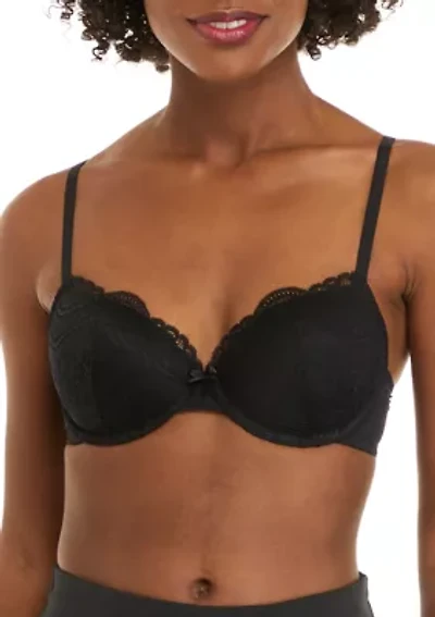 Crochet Lace Balconette Bra
