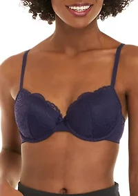 Crochet Lace Balconette Bra