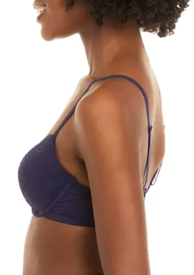 Crochet Lace Balconette Bra