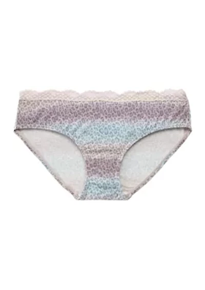 Printed Lace Hipsters