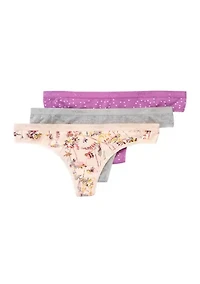 3-Pack Thongs