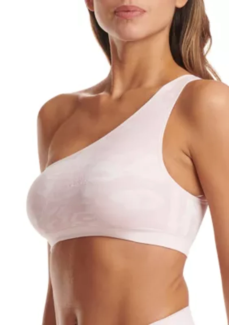 720 Degree Stretch Jacquard Asymmetric Bralette