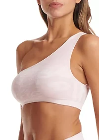 720 Degree Stretch Jacquard Asymmetric Bralette