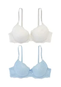 Lace Light Push Up Bra - 2 Pack