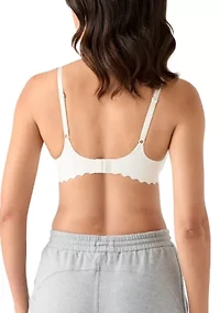 Scalloped Edge Push Up Demi Bra