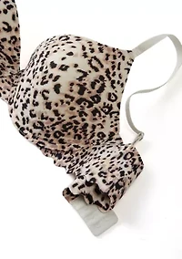 Scalloped Edge Push Up Demi Bra