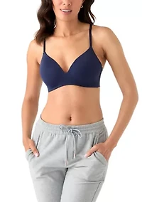 Scalloped Edge Lift Wirefree Bra