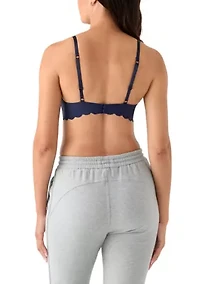 Scalloped Edge Lift Wirefree Bra