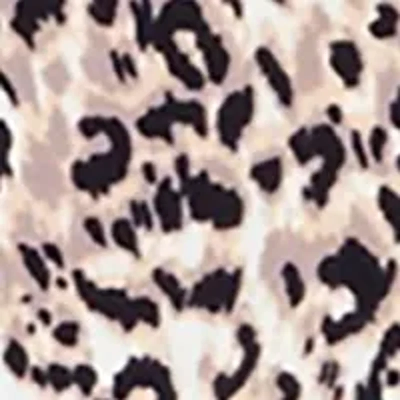 Scalloped Edge Printed High Cut Briefs