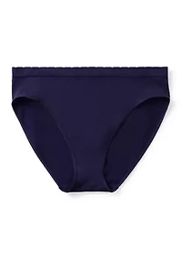 Seamless Scallop Hi-Cut Panties