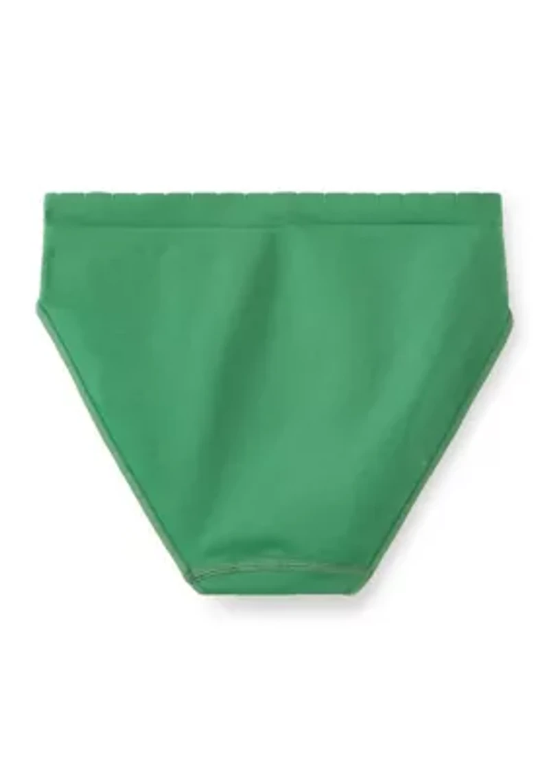 Seamless Scallop Hi-Cut Panties