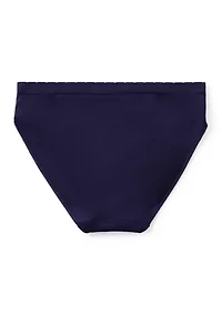 Seamless Scallop Hi-Cut Panties