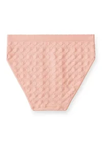 Seamless Scalloped High Cut Panties