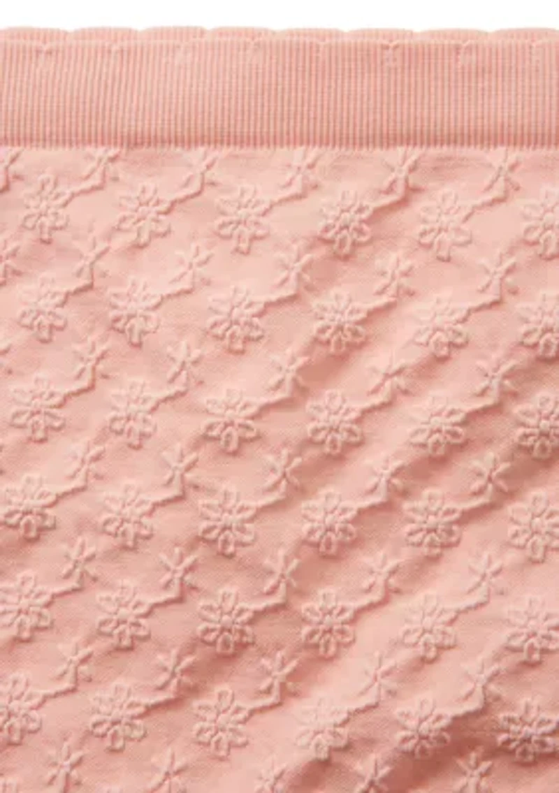 Seamless Scalloped High Cut Panties