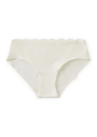 Scalloped Edge Hipster Panty