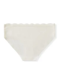 Scalloped Edge Hipster Panty