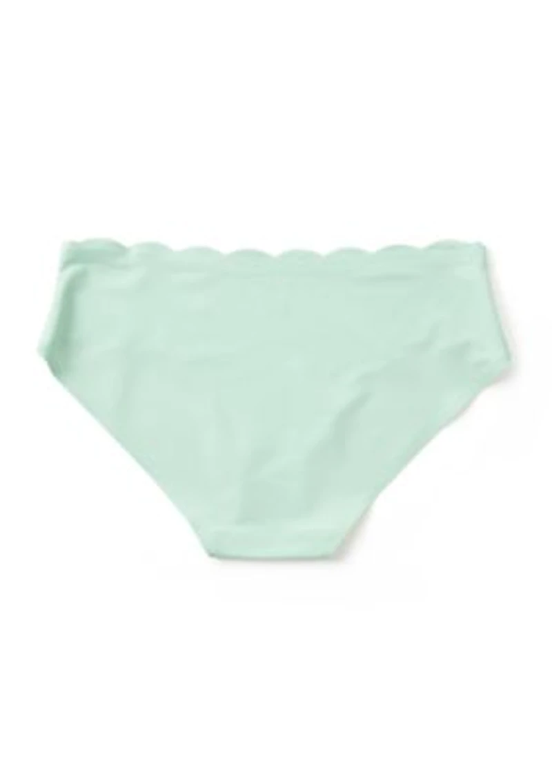 Scalloped Edge Hipster Panty