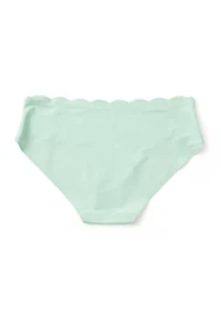 Scalloped Edge Hipster Panty