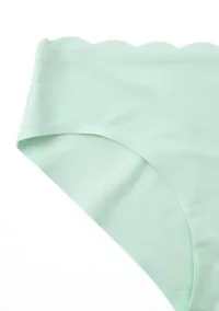 Scalloped Edge Hipster Panty