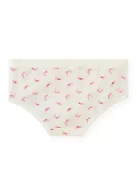 Shinetastic Mesh Hipster Panties