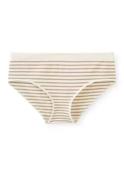 Seamless Scalloped Hipster Panties