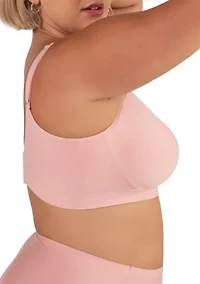 Plus Everyday Comfort Wireless Adjustable Shaping Bra
