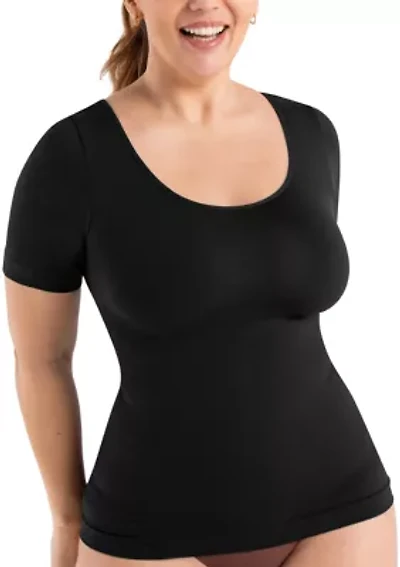 All Day Every Scoop Neck Shaper Top