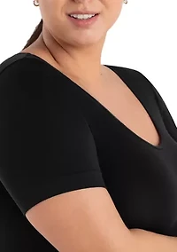 All Day Every Scoop Neck Shaper Top