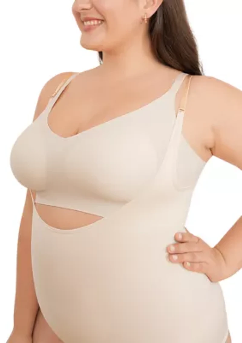 Open Bust Shaper Bodysuit