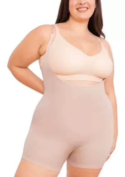 Open-Bust Shaping Bodysuit