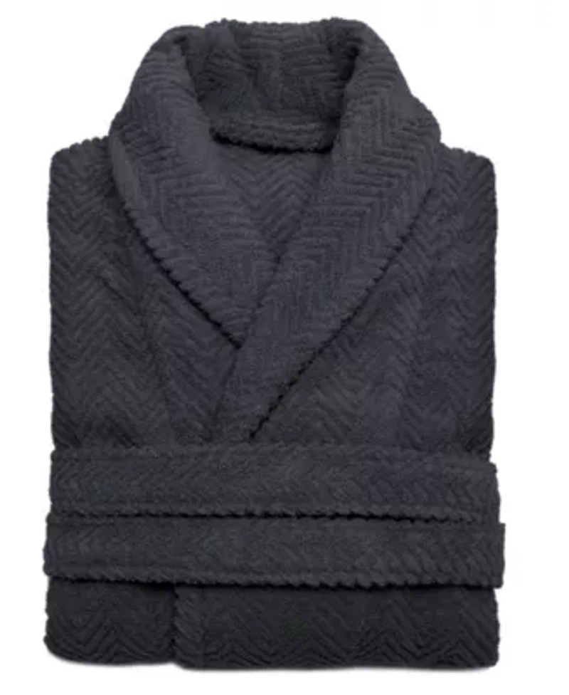 Unisex Herringbone Bathrobe