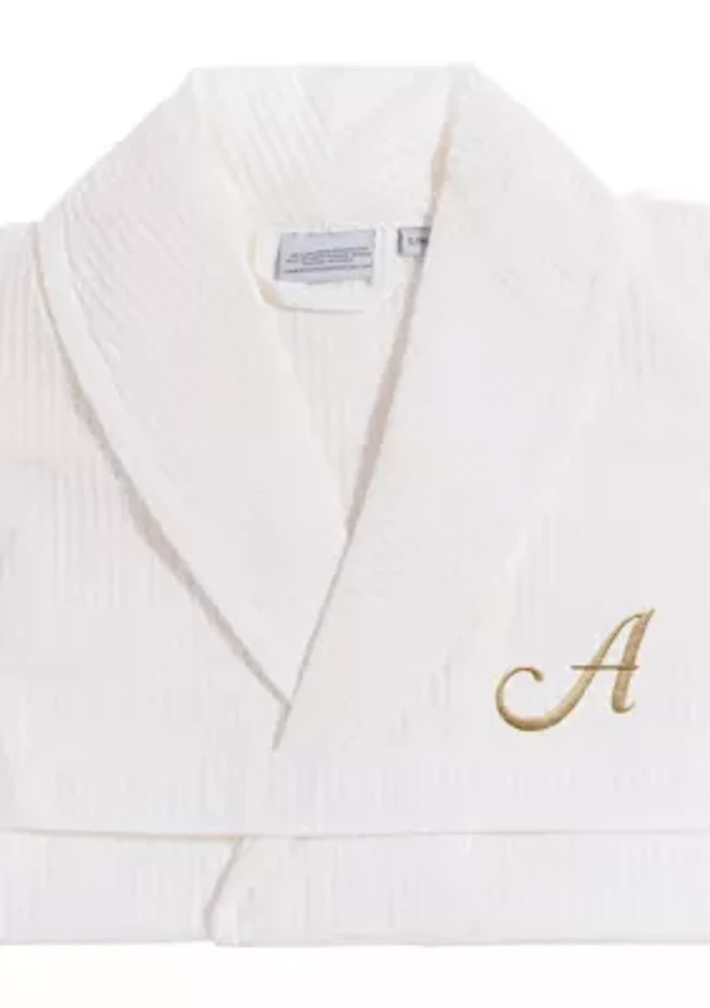 Personalized Unisex Waffle Weave Bathrobe