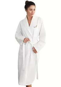 Personalized Unisex Waffle Weave Bathrobe