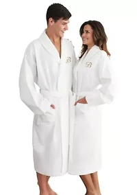 Personalized Unisex Waffle Weave Bathrobe