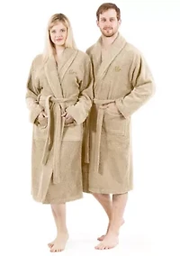 Terry Bathrobe Embroidered with Mr Design