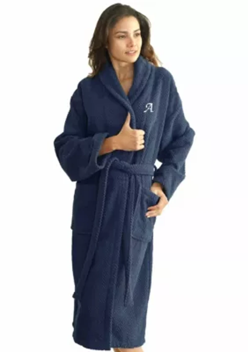 Personalized Unisex Herringbone Bathrobe
