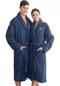 Personalized Unisex Herringbone Bathrobe