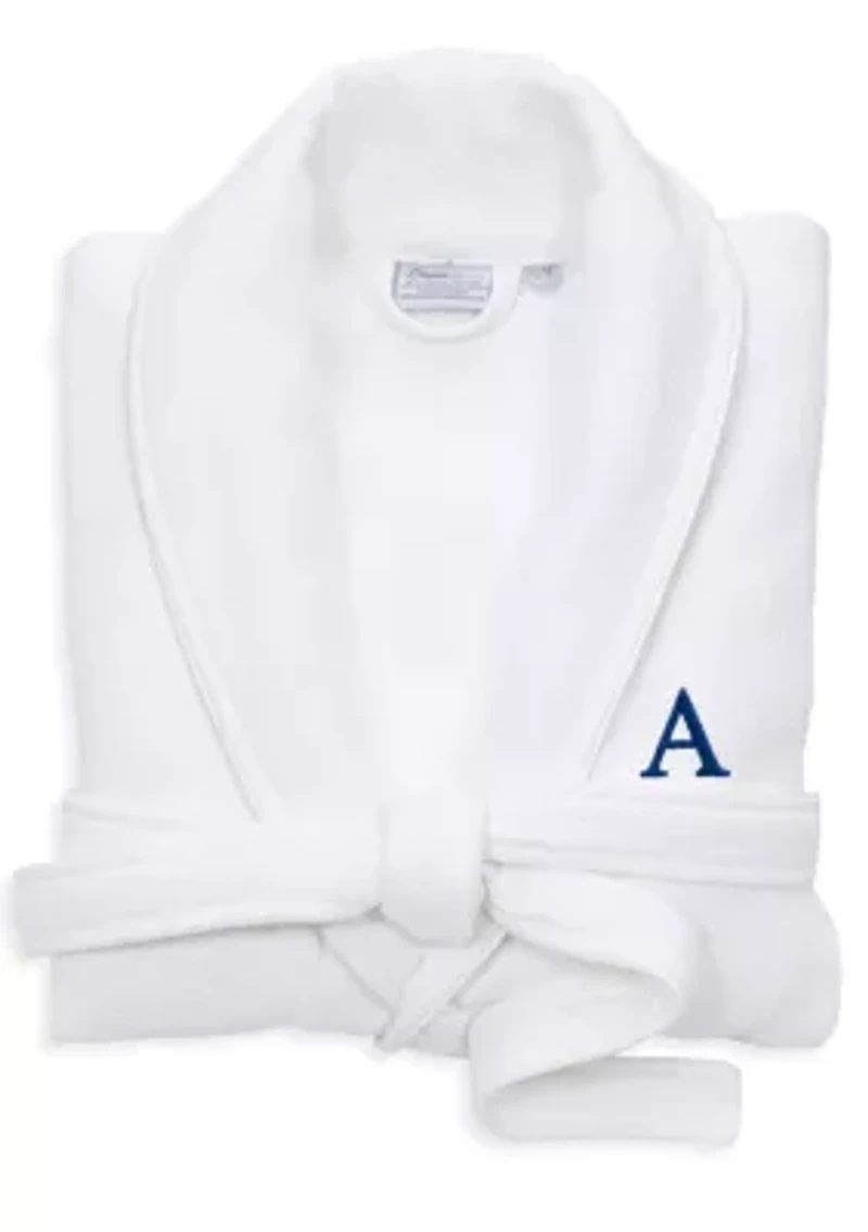 Personalized Unisex Waffle Terry Bathrobe