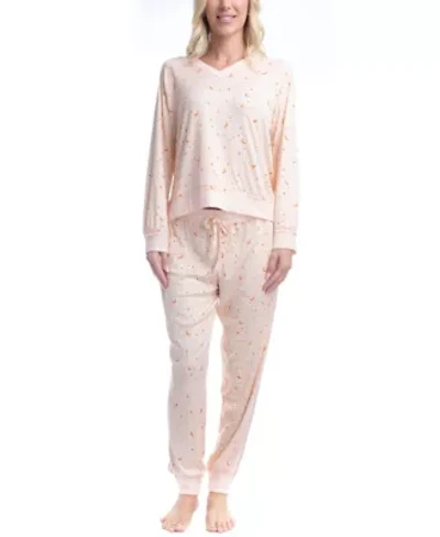 Ocean Pacific Sandy Sundown L/S PJ Set