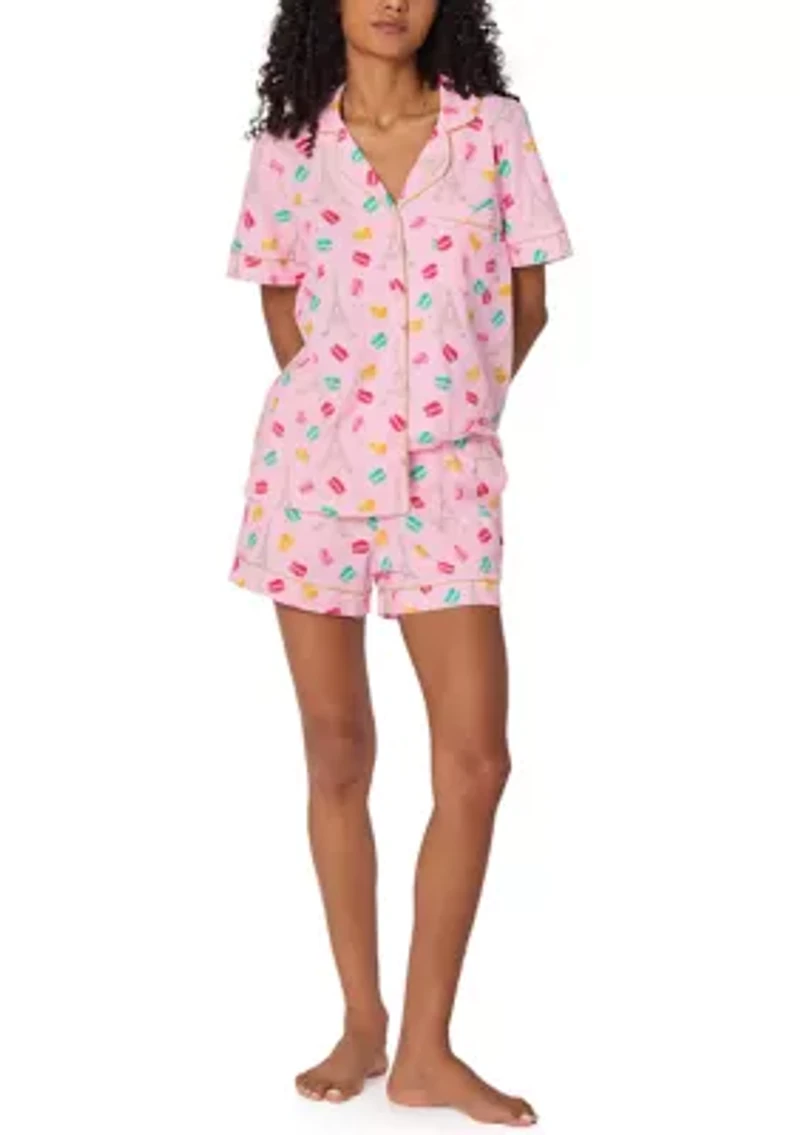 Women's Short Sleeve Pajama Set