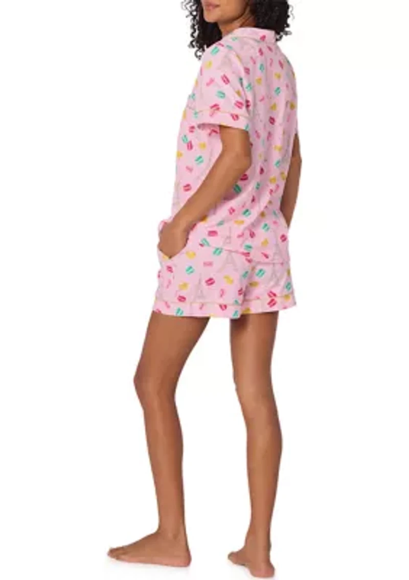 Women's Short Sleeve Pajama Set