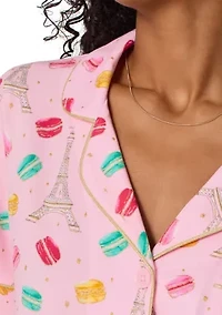 Women's Short Sleeve Pajama Set