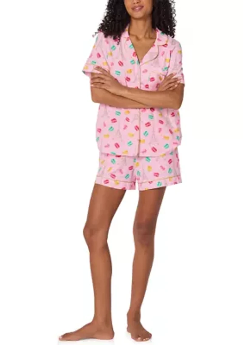 Women's Short Sleeve Pajama Set