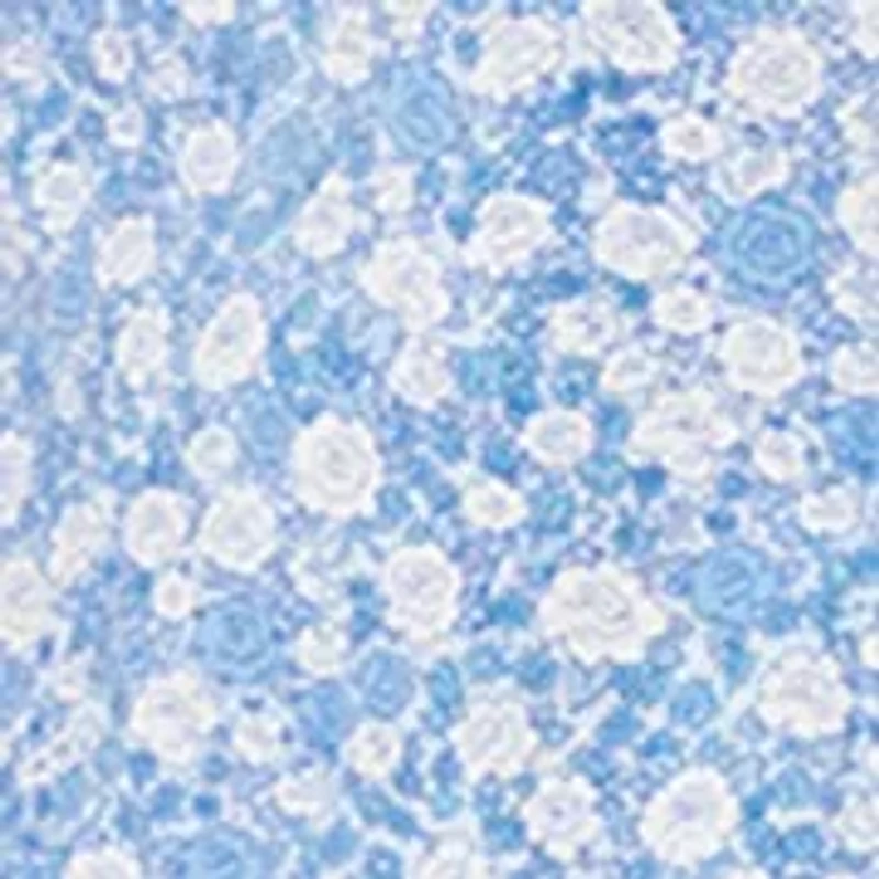 Floral Print Cropped Pajama Set