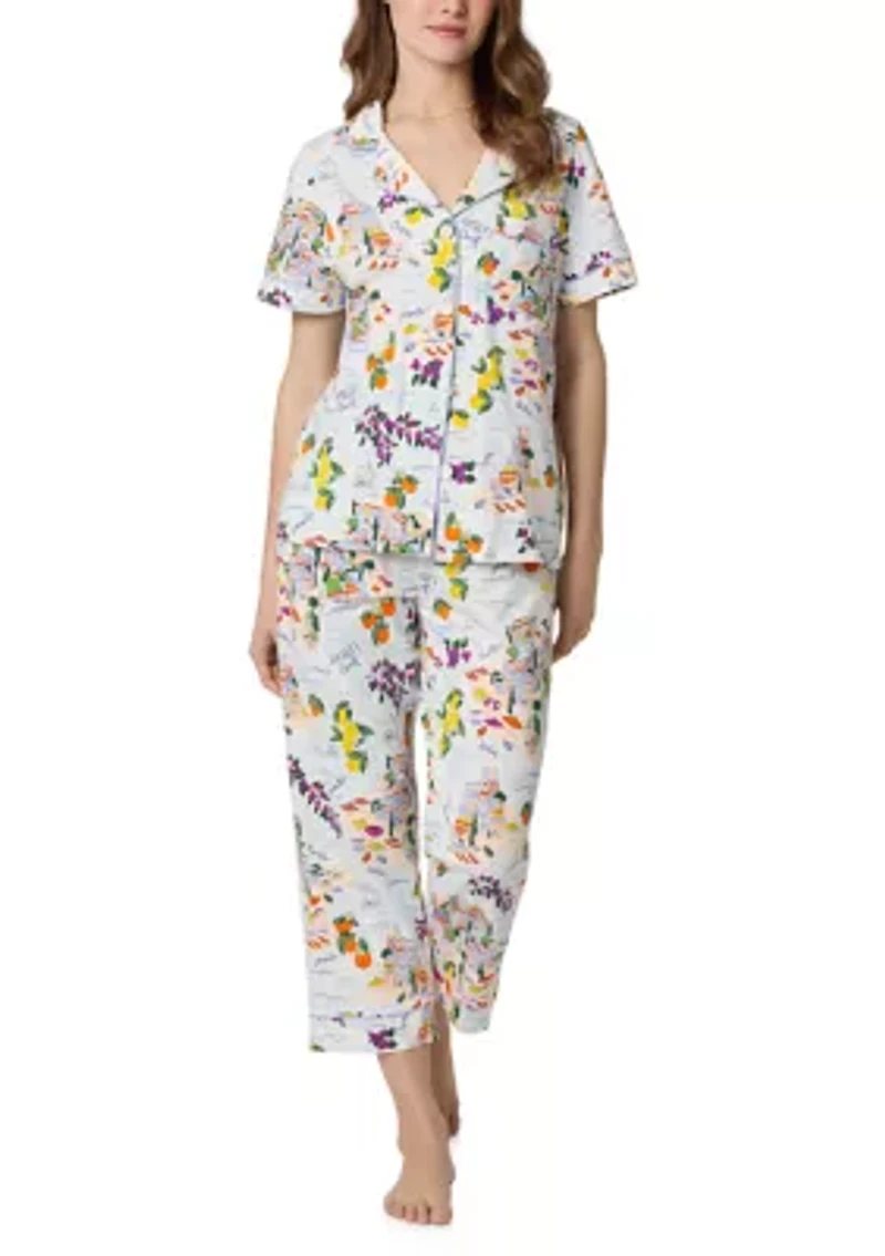 Women's Floral Pajama Set