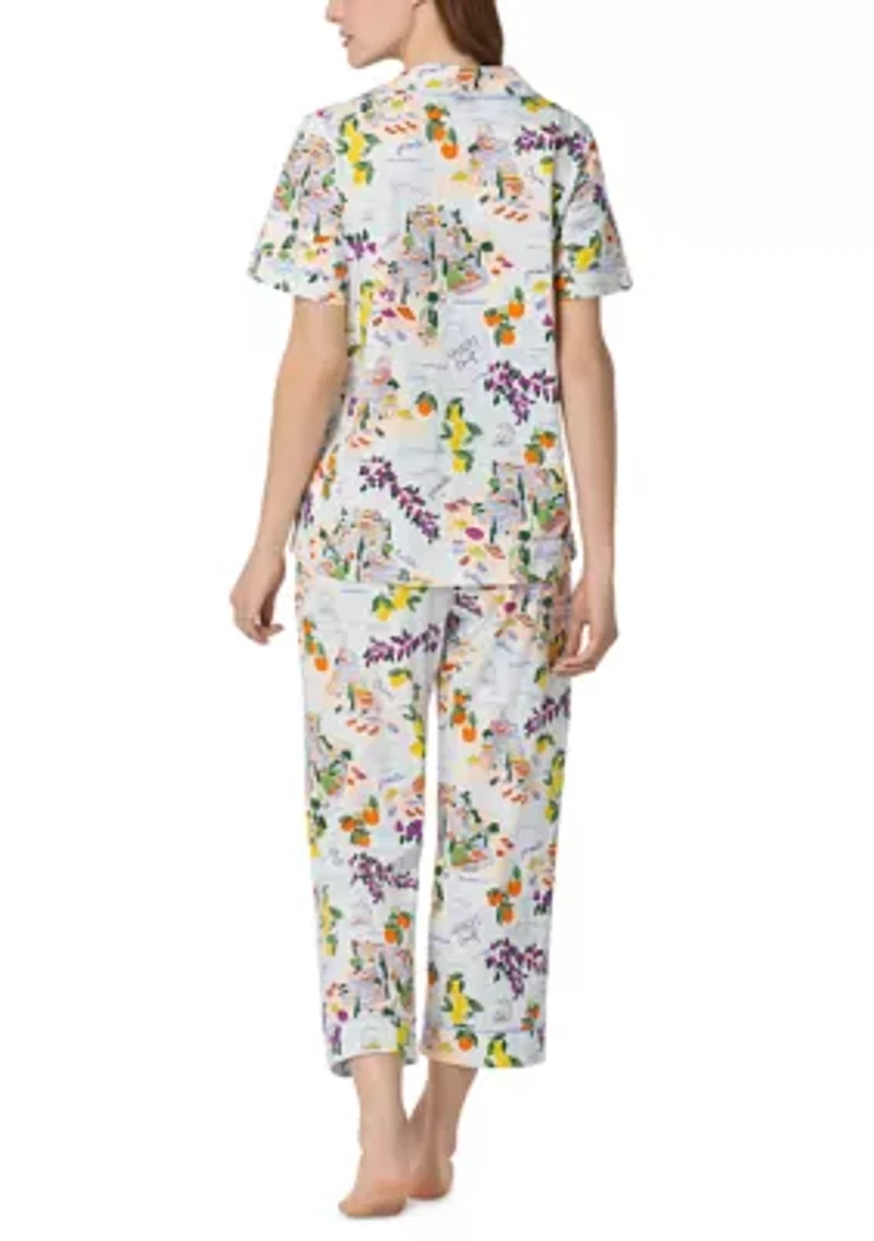 Women's Floral Pajama Set