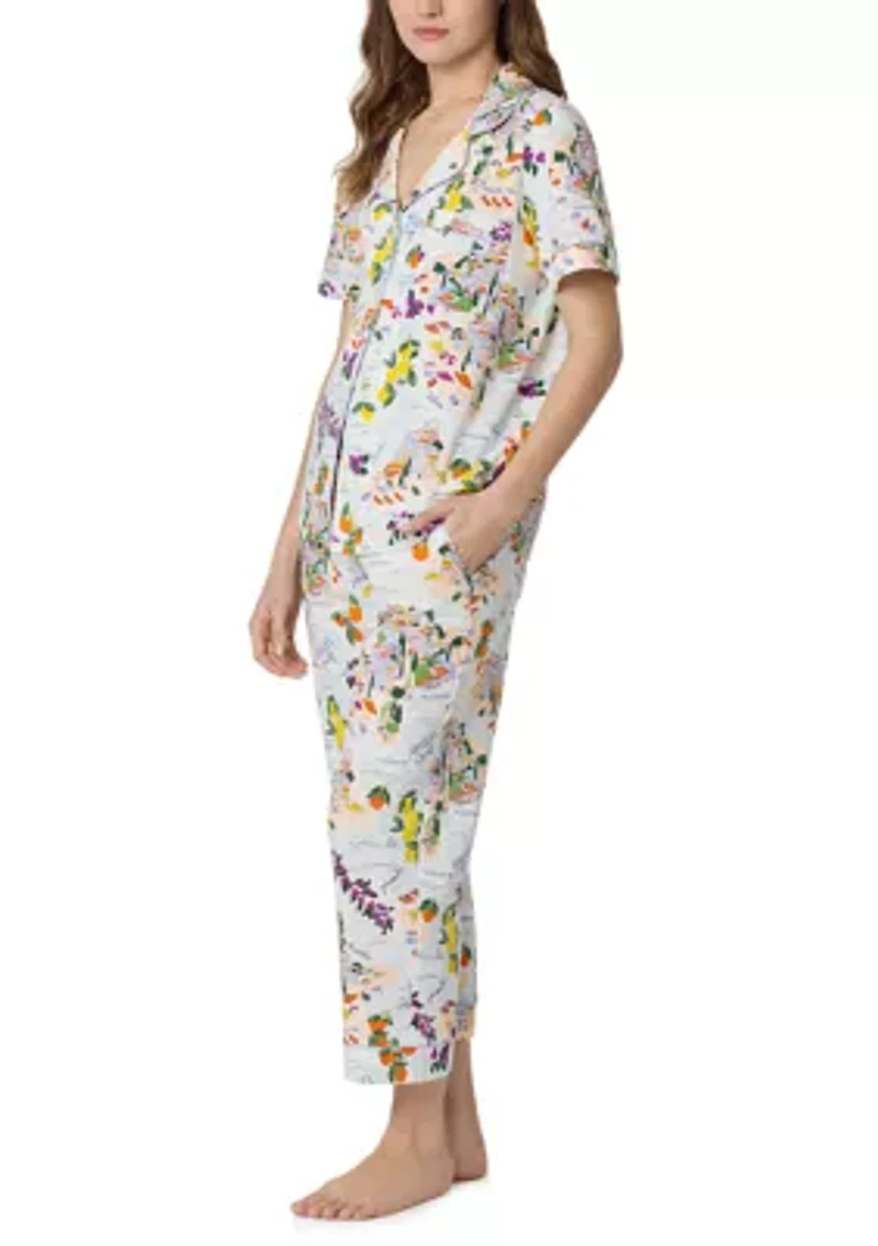 Women's Floral Pajama Set