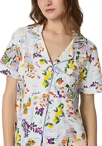 Women's Floral Pajama Set
